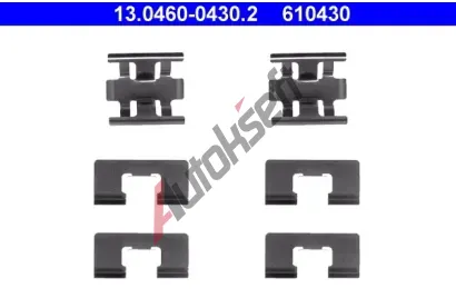 ATE Sada psluenstv - obloen kotouov brzdy AT 610430, 13.0460-0430.2