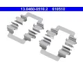 ATE Sada psluenstv obloen kotouov brzdy AT 610510, 13.0460-0510.2