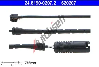 ATE Vstran kontakt - opoteben obloen AT 620207, 24.8190-0207.2