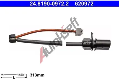 ATE V�stra�n� kontakt opot�eben� oblo�en� AT 620972, 24.8190-0972.2