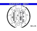 Sada brzdovch elist parkovac brzdy ATE ‐ AT 650171