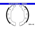 Sada brzdovch elist ATE ‐ AT 650202