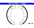 ATE Sada brzdovch elist - parkovac brzda ‐ AT 650397