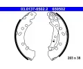 ATE Sada brzdovch elist ‐ AT 650502