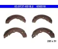 ATE Sada brzdovch elist AT 650518, 03.0137-0518.2