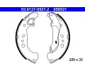 Sada brzdovch elist ATE ‐ AT 650521