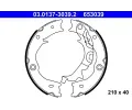 Sada brzdovch elist parkovac brzdy ATE ‐ AT 653039