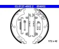 Sada brzdovch elist parkovac brzdy ATE ‐ AT 654002