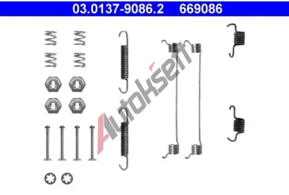 ATE Sada psluenstv - brzdov elisti AT 669086, 03.0137-9086.2