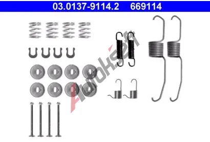 ATE Sada psluenstv - brzdov elisti AT 669114, 03.0137-9114.2