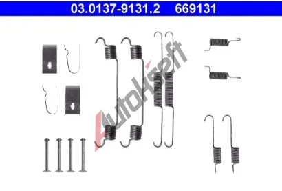 ATE Sada psluenstv - brzdov elisti AT 669131, 03.0137-9131.2