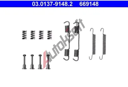 ATE Sada psluenstv - parkovac brzdov elisti AT 669148, 03.0137-9148.2