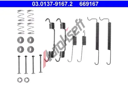 ATE Sada psluenstv - brzdov elisti AT 669167, 03.0137-9167.2