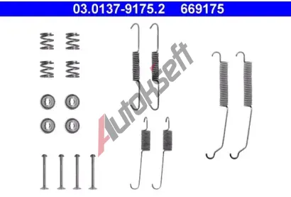 ATE Sada psluenstv - brzdov elisti AT 669175, 03.0137-9175.2
