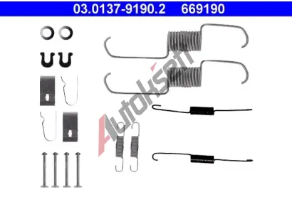 ATE Sada psluenstv - brzdov elisti AT 669190, 03.0137-9190.2