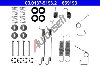 ATE Sada psluenstv - brzdov elisti AT 669193, 03.0137-9193.2