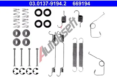 ATE Sada psluenstv - brzdov elisti AT 669194, 03.0137-9194.2