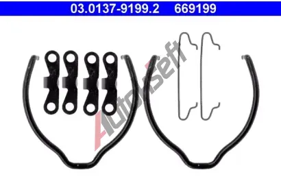 ATE Sada psluenstv - parkovac brzdov elisti AT 669199, 03.0137-9199.2