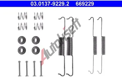 ATE Sada psluenstv - brzdov elisti AT 669229, 03.0137-9229.2