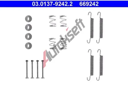 ATE Sada psluenstv - parkovac brzdov elisti AT 669242, 03.0137-9242.2