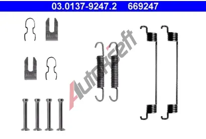 ATE Sada psluenstv - brzdov elisti AT 669247, 03.0137-9247.2