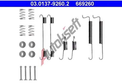 ATE Sada psluenstv - brzdov elisti AT 669260, 03.0137-9260.2