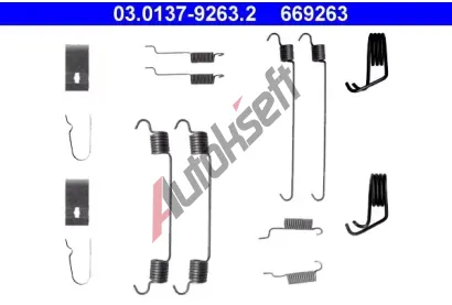 ATE Sada psluenstv - brzdov elisti AT 669263, 03.0137-9263.2