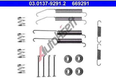 ATE Sada psluenstv - brzdov elisti AT 669291, 03.0137-9291.2