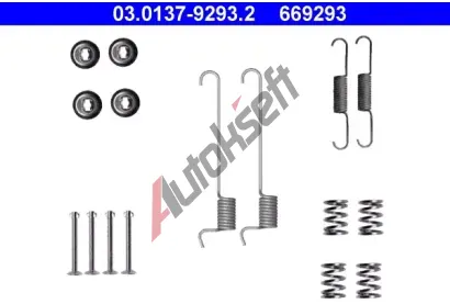 ATE Sada příslušenství - parkovací brzdové čelisti AT 669293, 03.0137-9293.2  ATE Sada příslušenství - parkovací brzdové čelisti AT 669293, 03.0137-9293.2