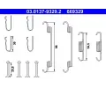 Sada psluenstv parkovacch brzdovch elist ATE ‐ AT 669329