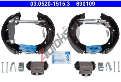 ATE Sada brzdov�ch �elist� Original ATE TopKit AT 690109, 03.0520-1515.3