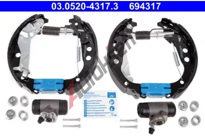 ATE Sada brzdov�ch �elist� Original TopKit AT 694317, 03.0520-4317.3