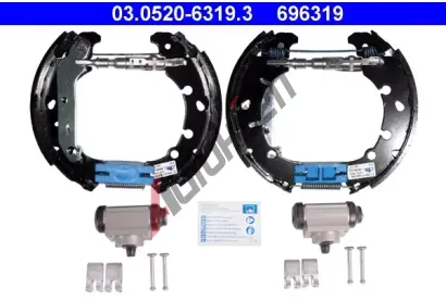 ATE Sada brzdovch elist Original TopKit AT 696319, 03.0520-6319.3