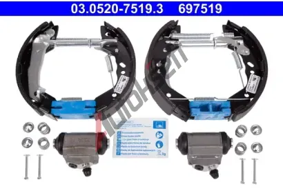 ATE Sada brzdov�ch �elist� Original ATE TopKit AT 697519, 03.0520-7519.3