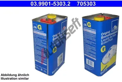 ATE Brzdov� kapalina G DOT 3 - 5 l AT 705303, 03.9901-5303.2