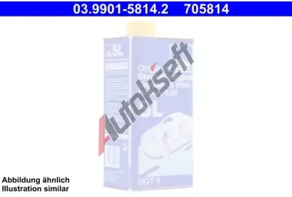 ATE Brzdov� kapalina SL DOT 4 - 50 l AT 705814, 03.9901-5814.2