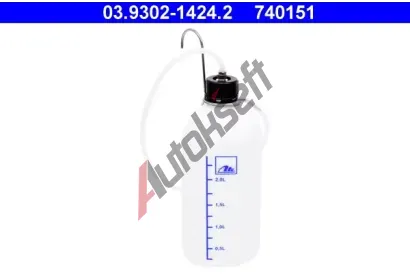 ATE Sbrac kanistr pro odvzdunn brzd 1,25 l AT 740151, 03.9302-1424.2