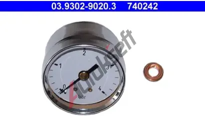 ATE Manometr - doplňovací/odvzdušňovací jednotka (brzdová hydraulika) AT 740242, 03.9302-9020.3 ATE Manometr - doplňovací/odvzdušňovací jednotka (brzdová hydraulika) AT 740242, 03.9302-9020.3