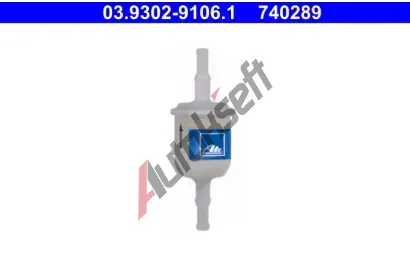 ATE Filtr - plnc/odvzduovac zazen (brzdov hydraulika) AT 740289, 03.9302-9106.1