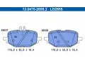 Sada brzdovch destiek ATE ‐ AT LD2655