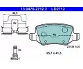 Sada brzdovch destiek ATE ‐ AT LD2712