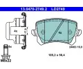 Sada brzdovch destiek ATE ‐ AT LD2749