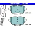 Sada brzdovch destiek ATE ‐ AT LD2780