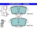 Sada brzdovch destiek ATE ‐ AT LD2781