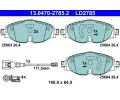 Sada brzdovch destiek ATE ‐ AT LD2785