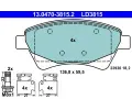 Sada brzdovch destiek ATE ‐ AT LD3815