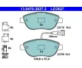 ATE Sada brzdovch destiek Ceramic ‐ AT LD3827