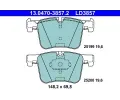 Sada brzdovch destiek ATE ‐ AT LD3857