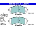Sada brzdovch destiek ATE ‐ AT LD3870
