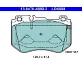 Sada brzdovch destiek ATE ‐ AT LD4880